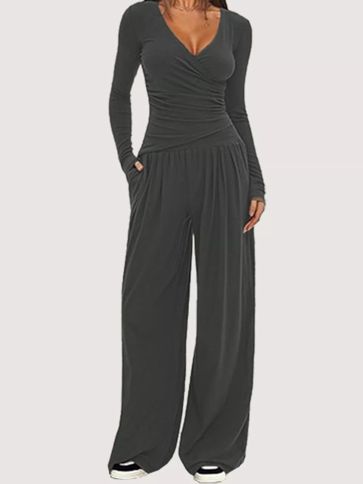 The Amara Lee Wide-Leg Lounge Set