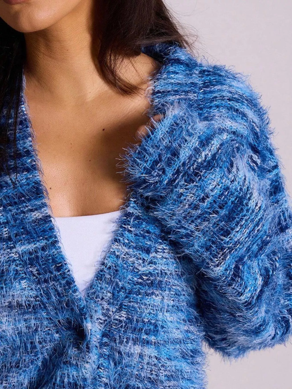 The Rowan Textured Knit Cardigan