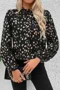 . Wild Elegance Leopard Blouse
