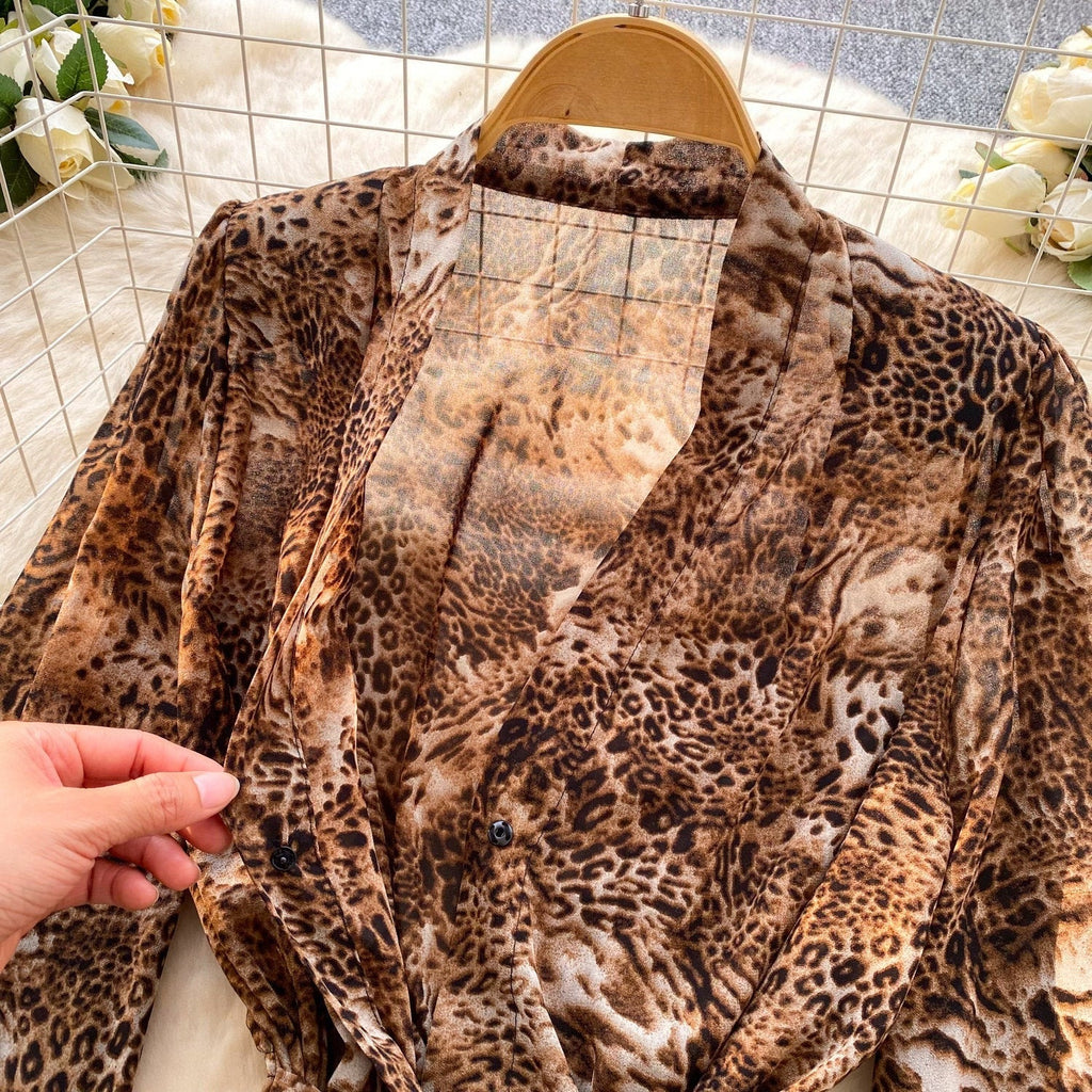 Wildly Chic Leopard Top