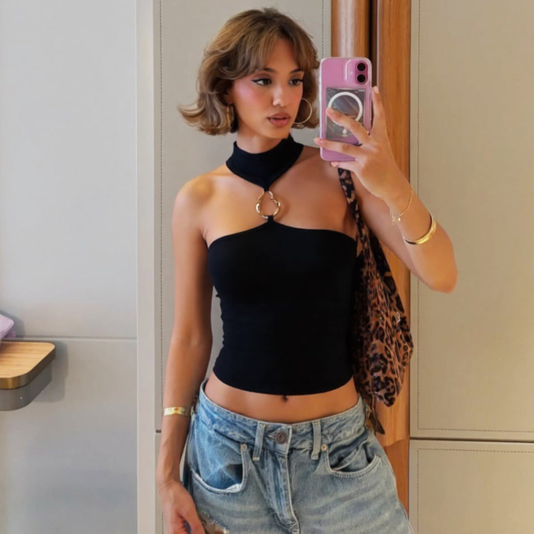 Bel Air With Halter Neck Top