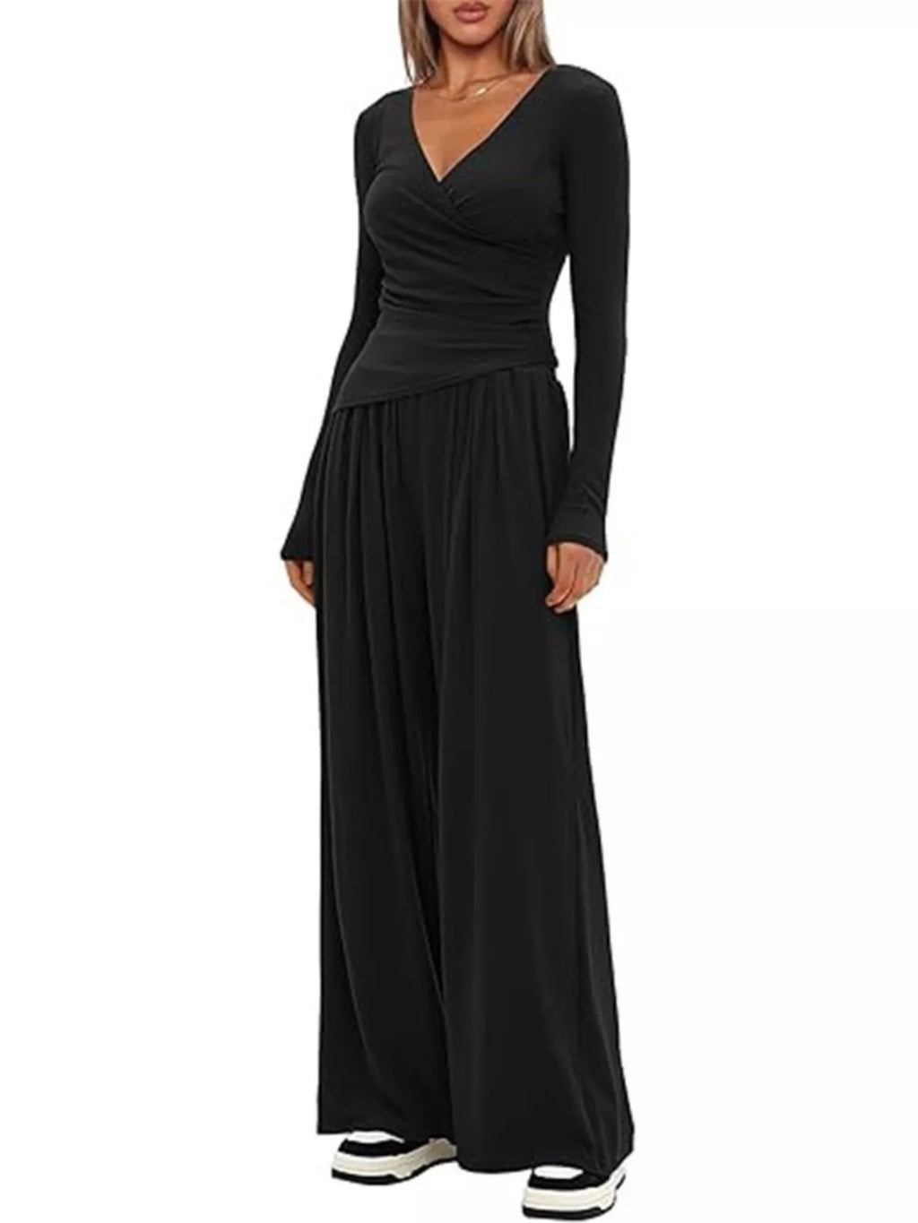 The Amara Lee Wide-Leg Lounge Set