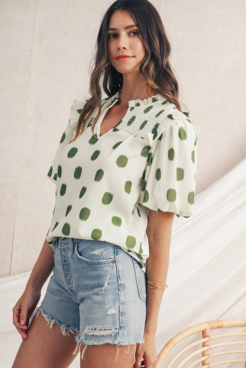 Moonlit Ivy Blouse Top