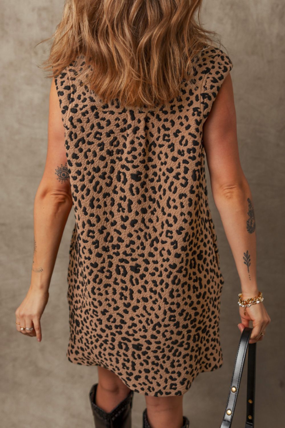 Luxe Leopard Dress-Leopard