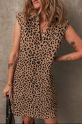 Luxe Leopard Dress-Leopard
