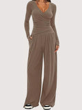 The Amara Lee Wide-Leg Lounge Set