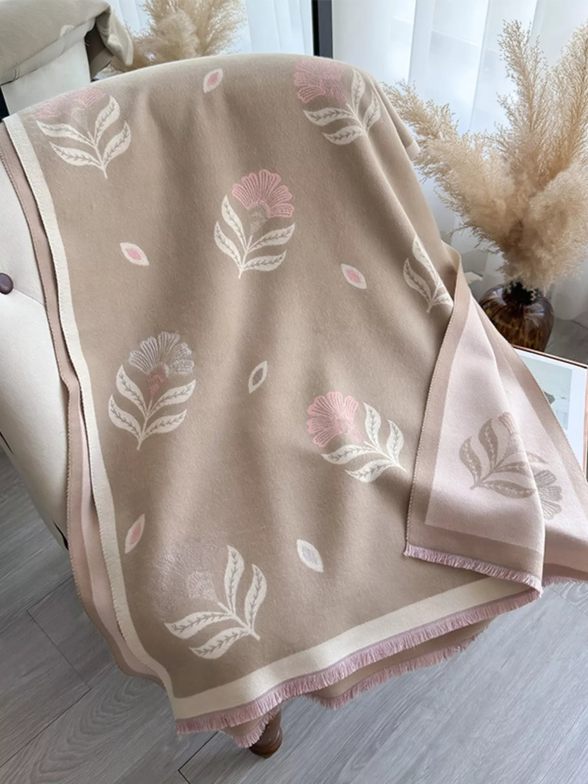 The Verona Printed Satin Scarf