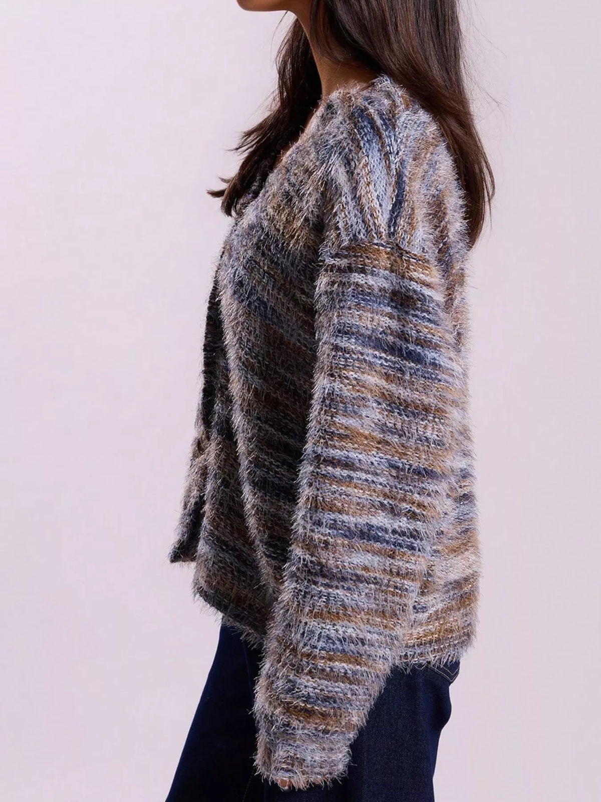 The Rowan Textured Knit Cardigan