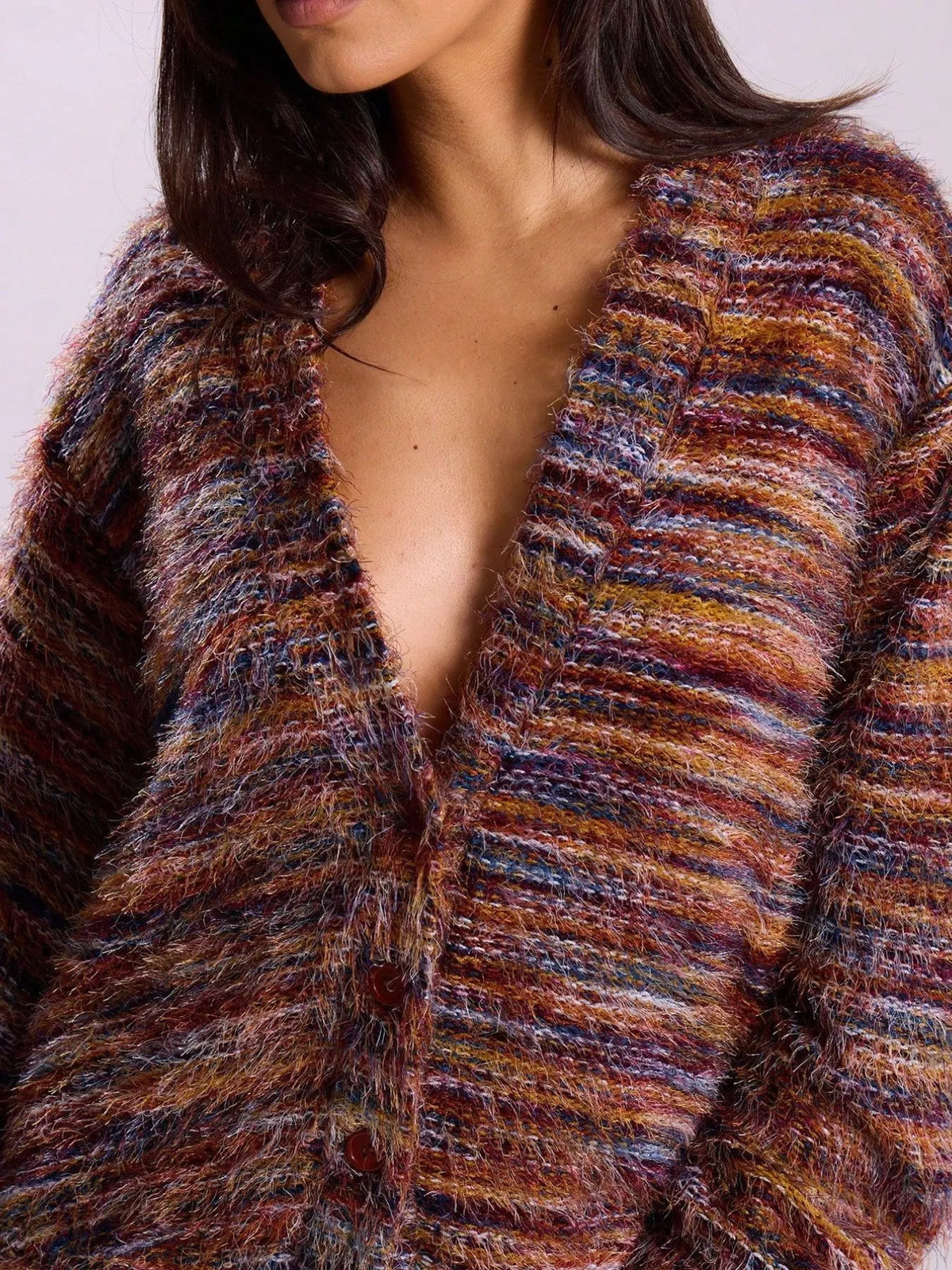 The Rowan Textured Knit Cardigan