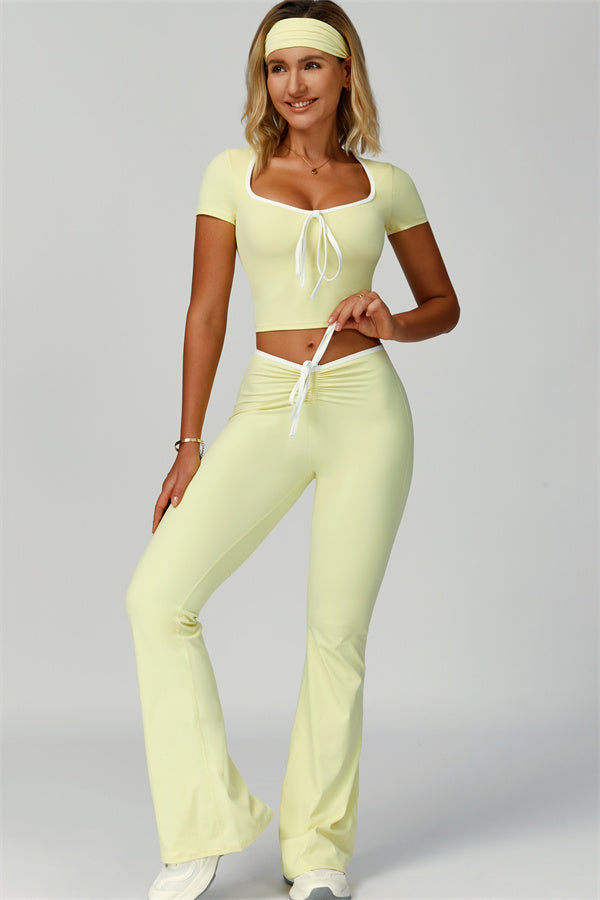 The Skyline Top & Headband Sport Set