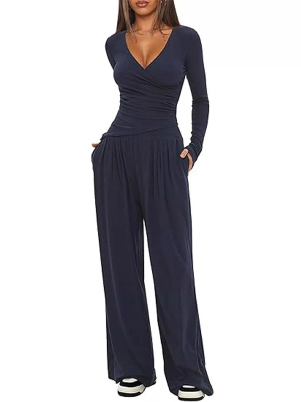 The Amara Lee Wide-Leg Lounge Set