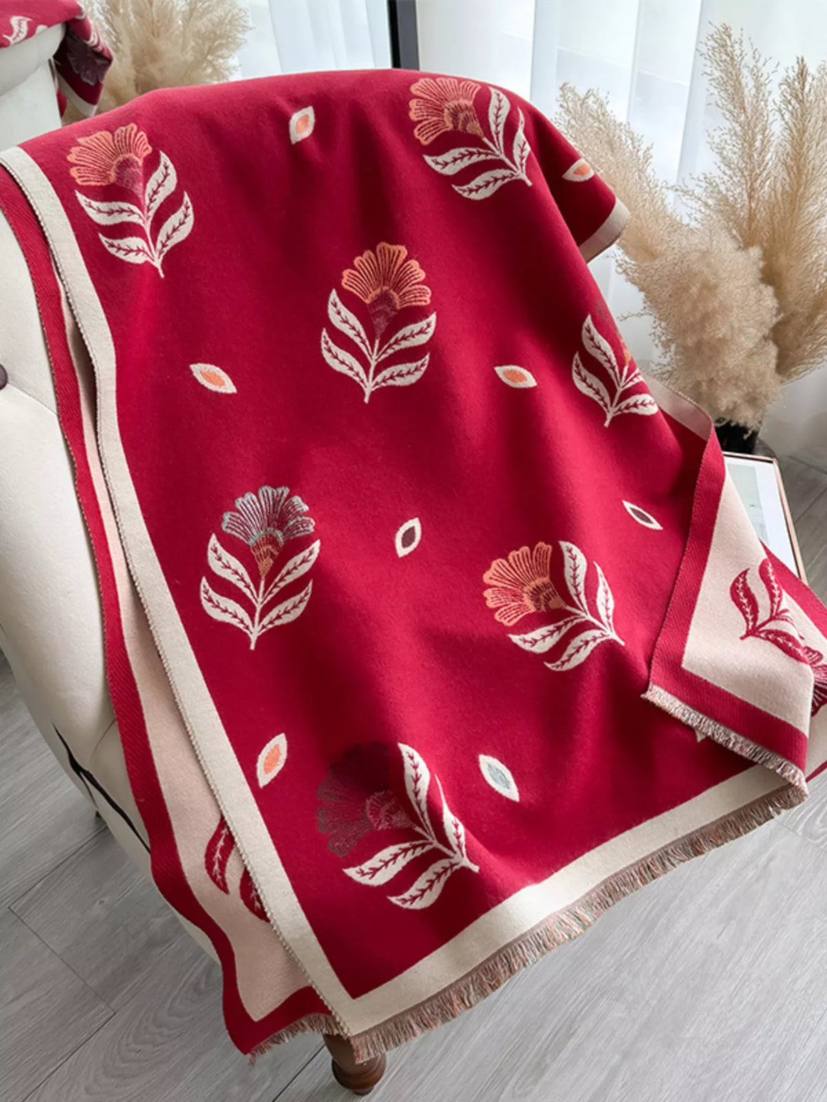 The Verona Printed Satin Scarf