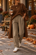 The Autumn Ease Linen Pant