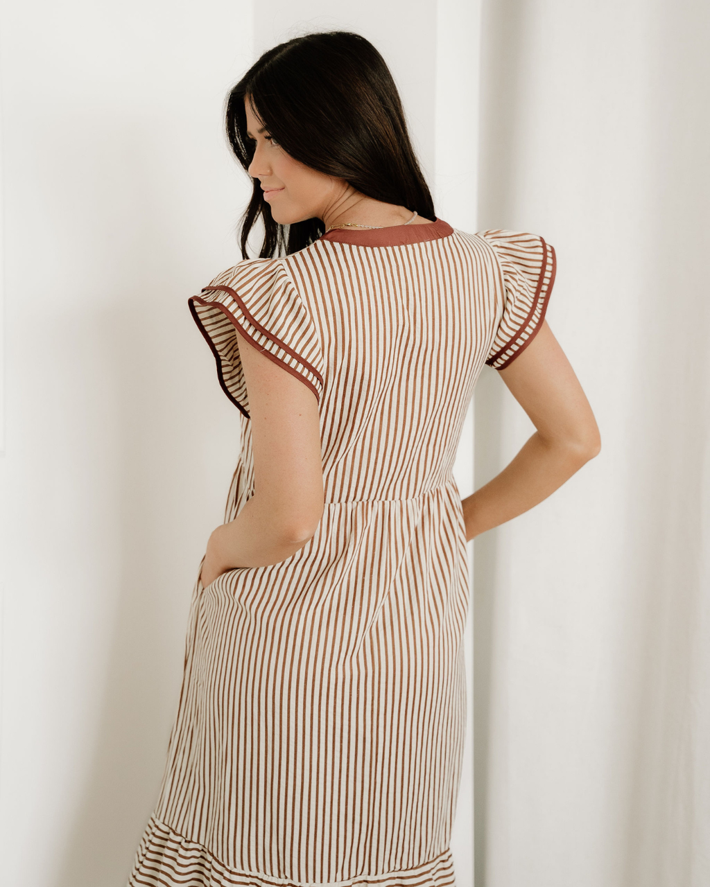 Serena Dress — The Feminine Glow Collection