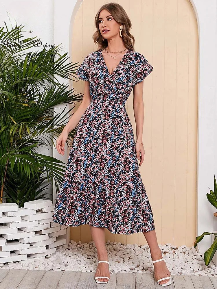Coastal Breeze Chic Dress