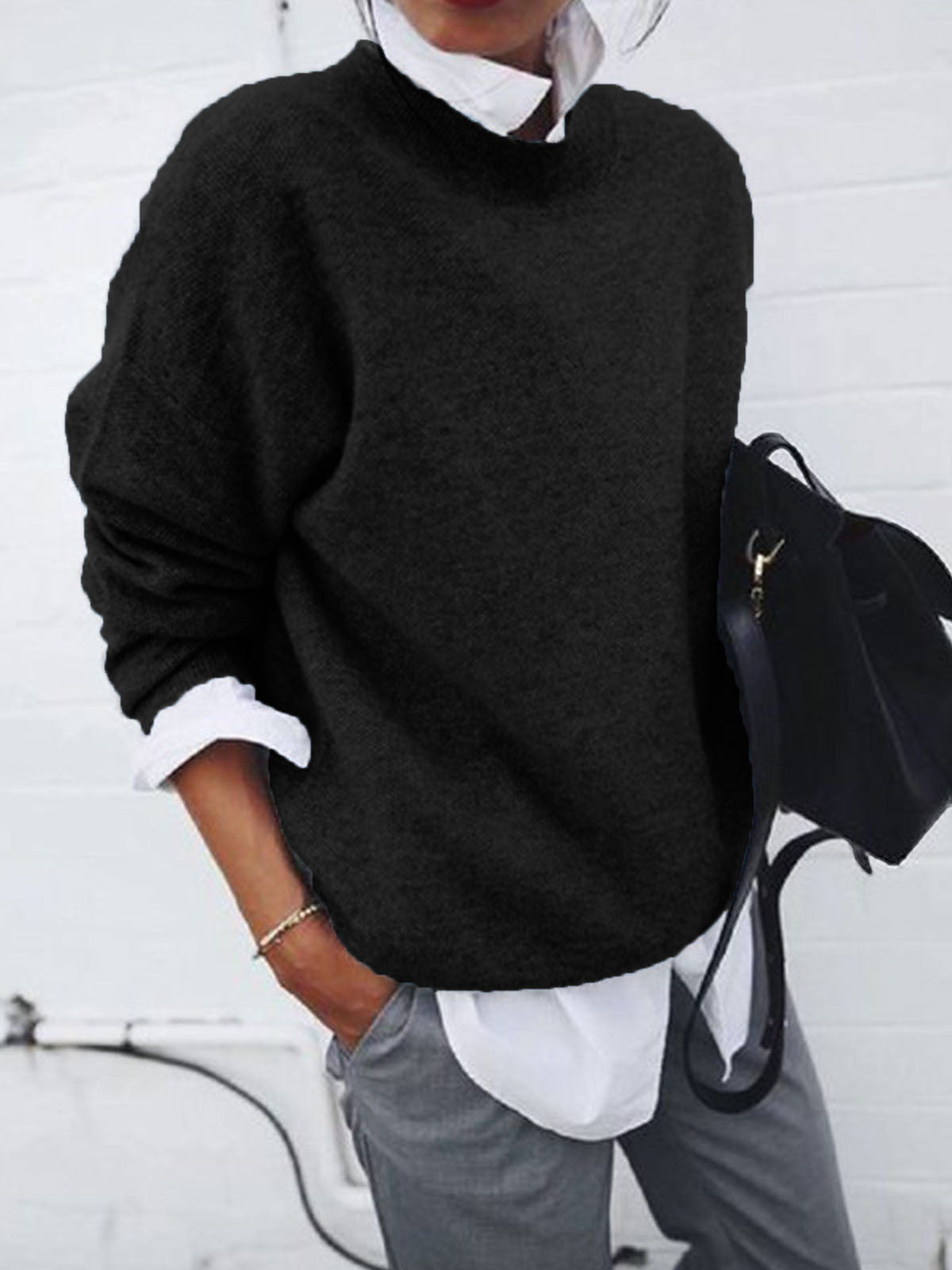 The Elara Everyday Knit Sweater