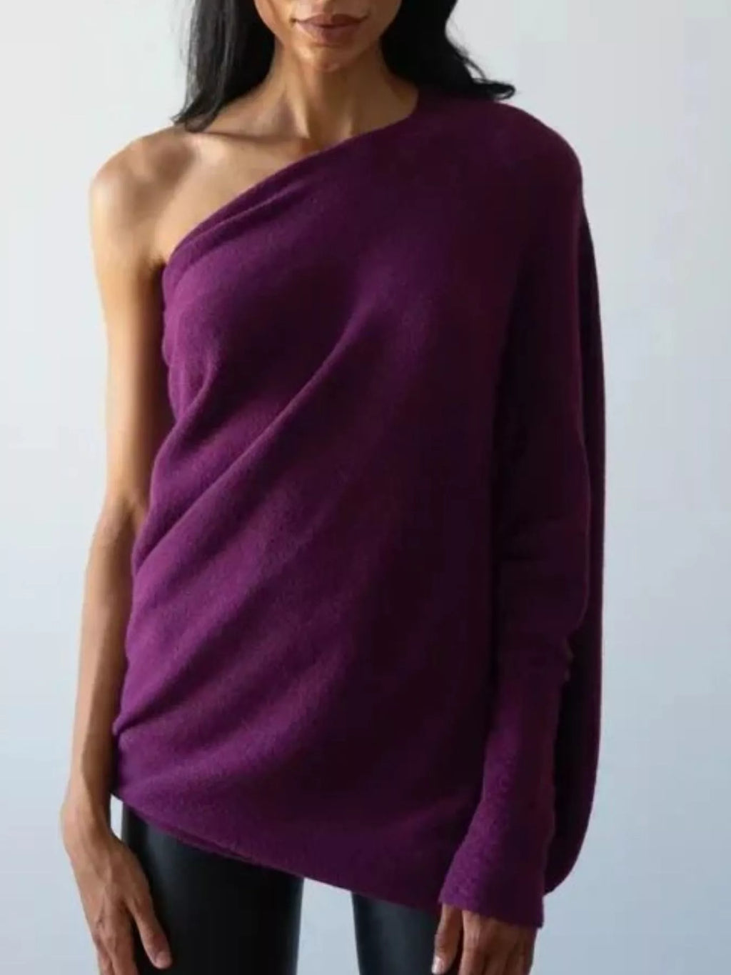The Elisa Ann Boat-Neck Oversized Sweater