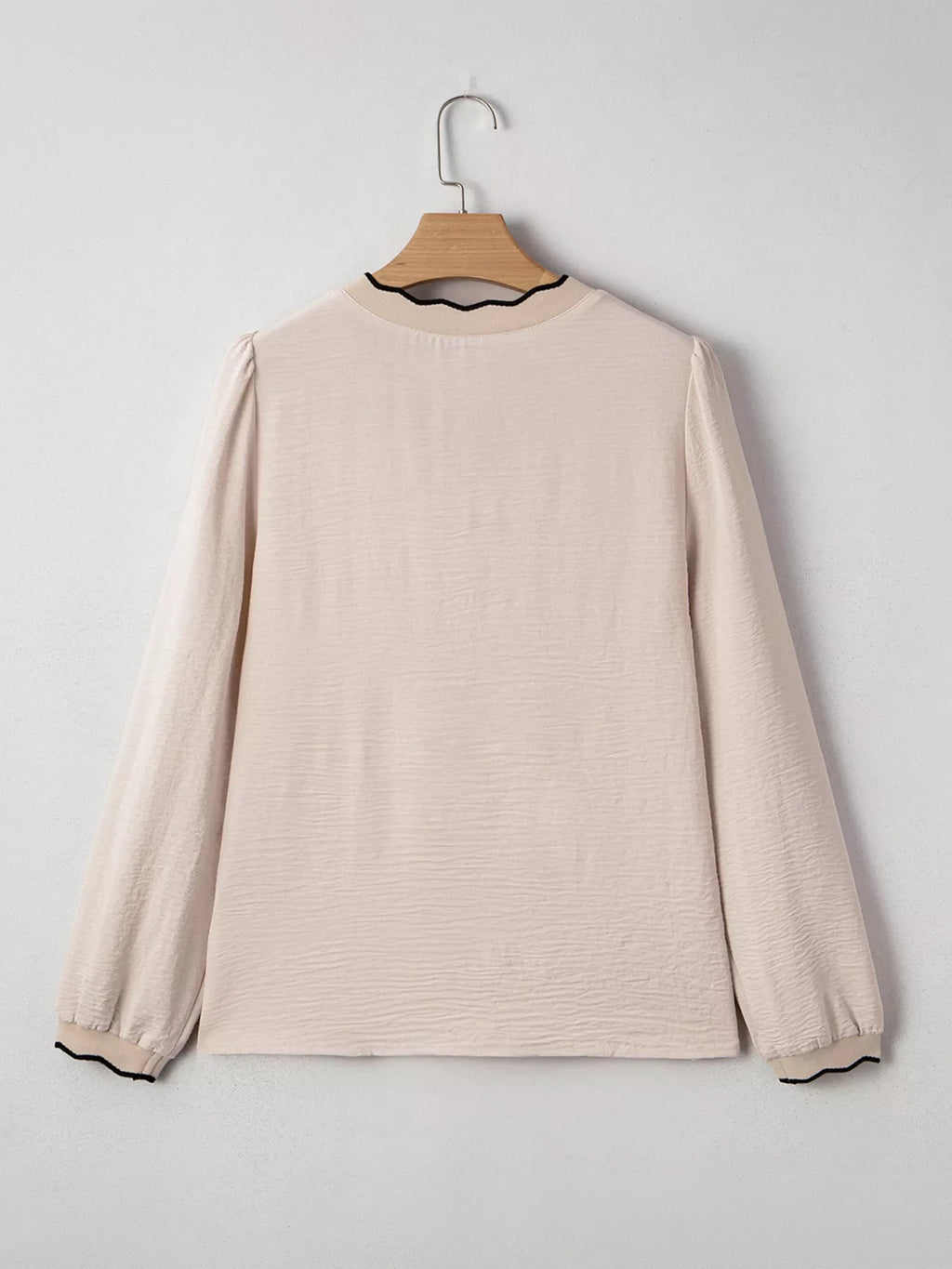 Graceful Gathered Blouse Top