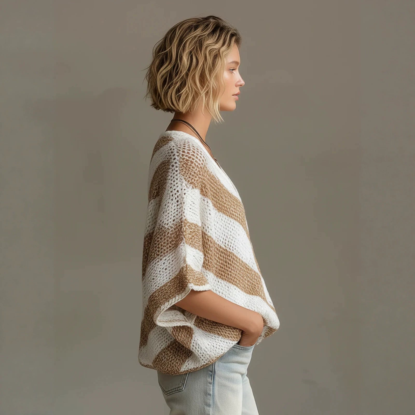 Annastia Knit Sweater Top- The Inspire Girl Collection