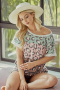 Leopard Pink Girl Top