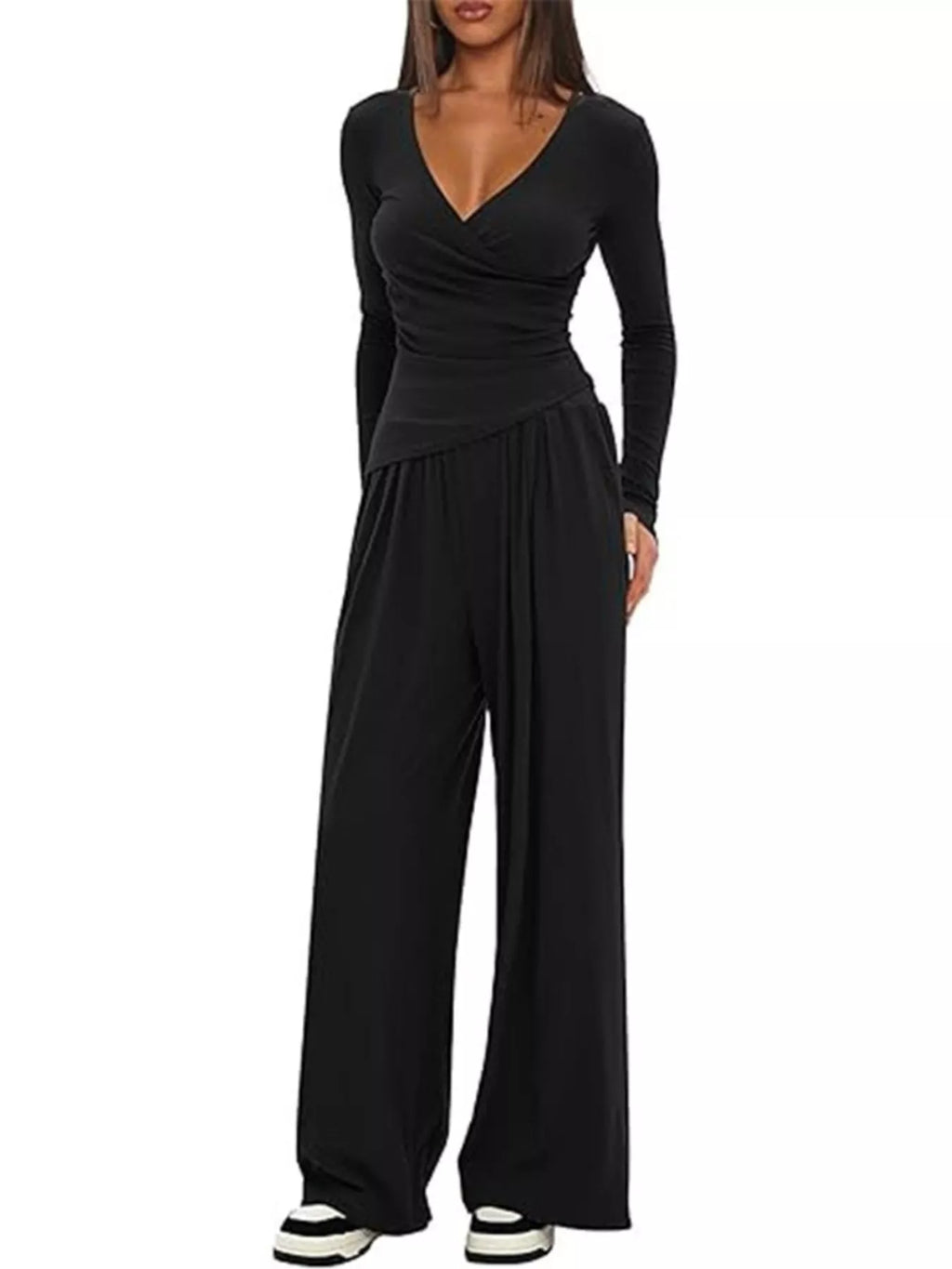 The Amara Lee Wide-Leg Lounge Set