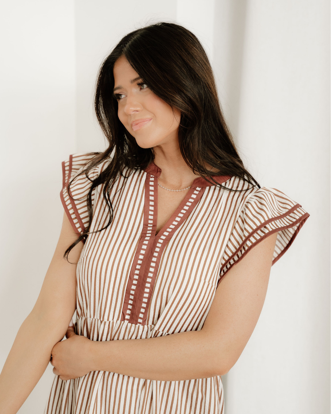 Serena Dress — The Feminine Glow Collection