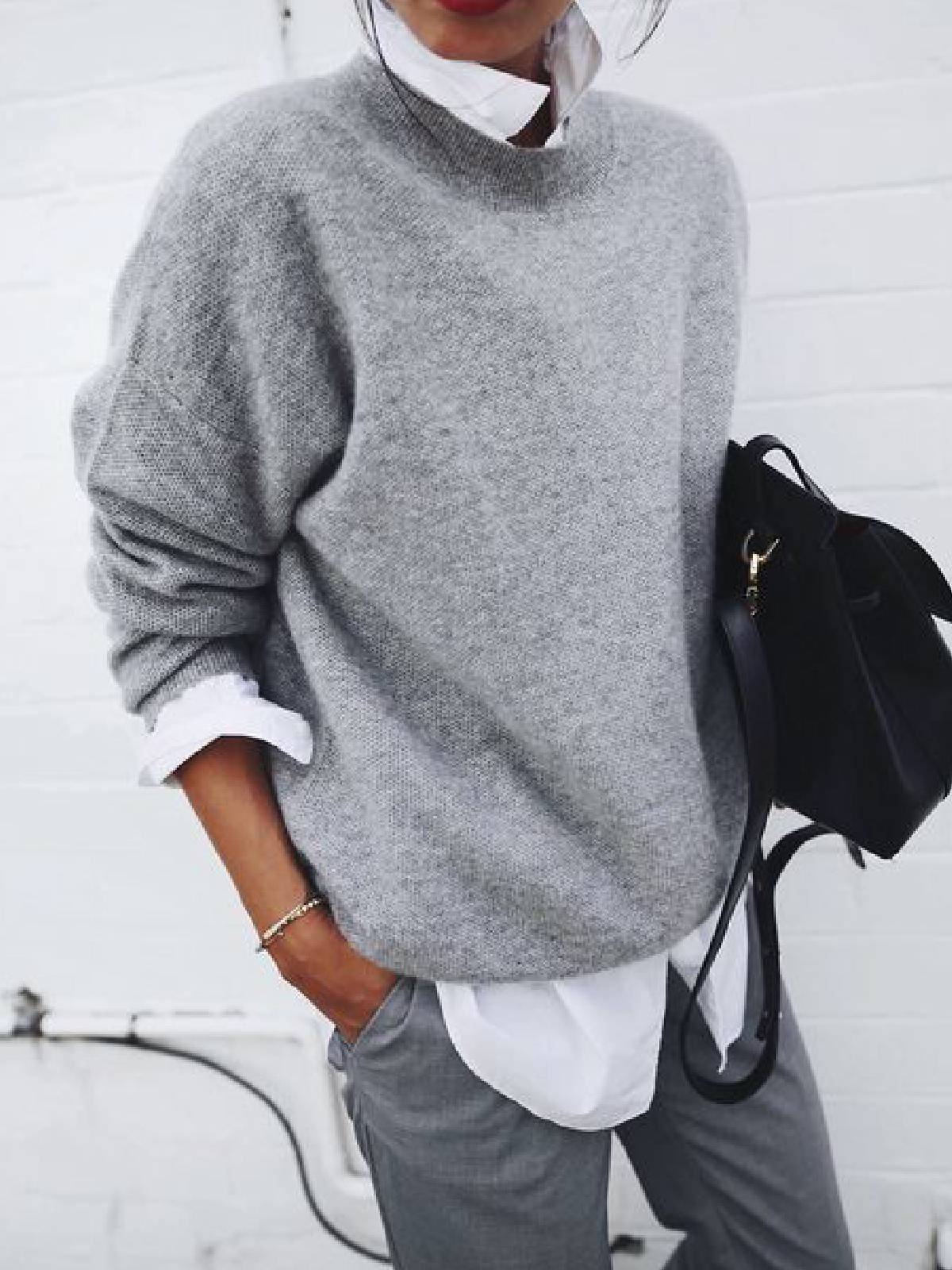 The Elara Everyday Knit Sweater