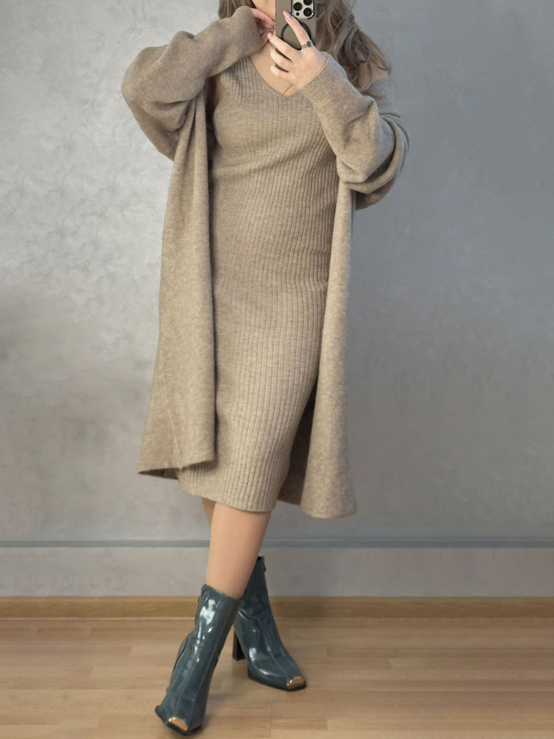 Luxe Romance Cardigan Sweater Set