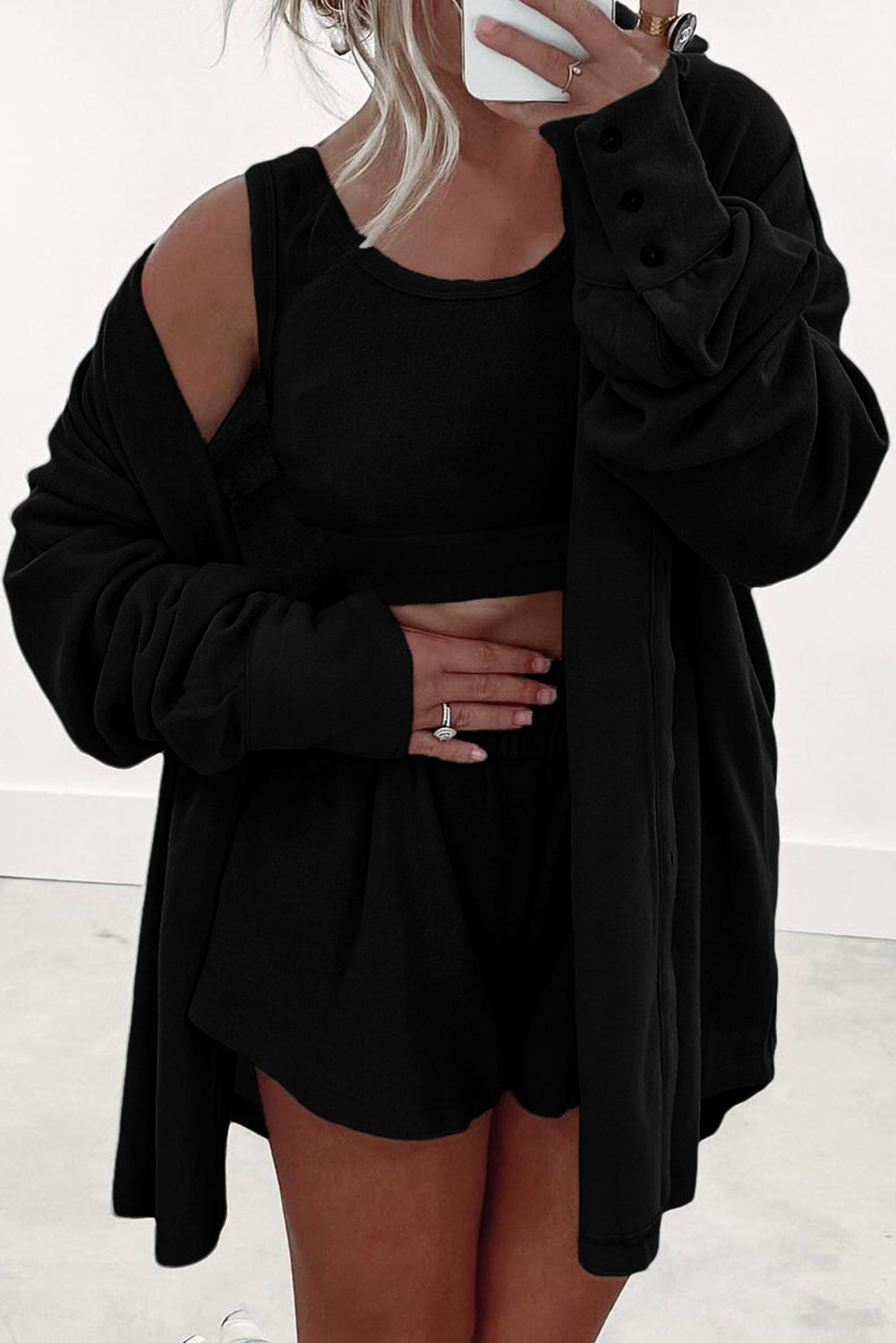 Lounge Luxe 3 Piece Pajama Set