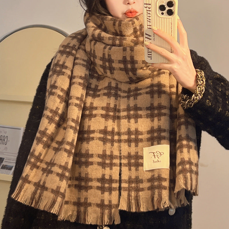 The Camilla Classic Plaid Scarf