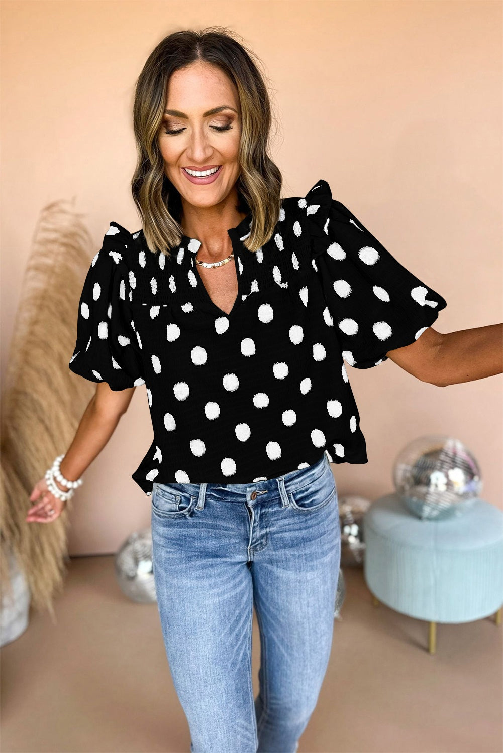 Moonlit Ivy Blouse Top