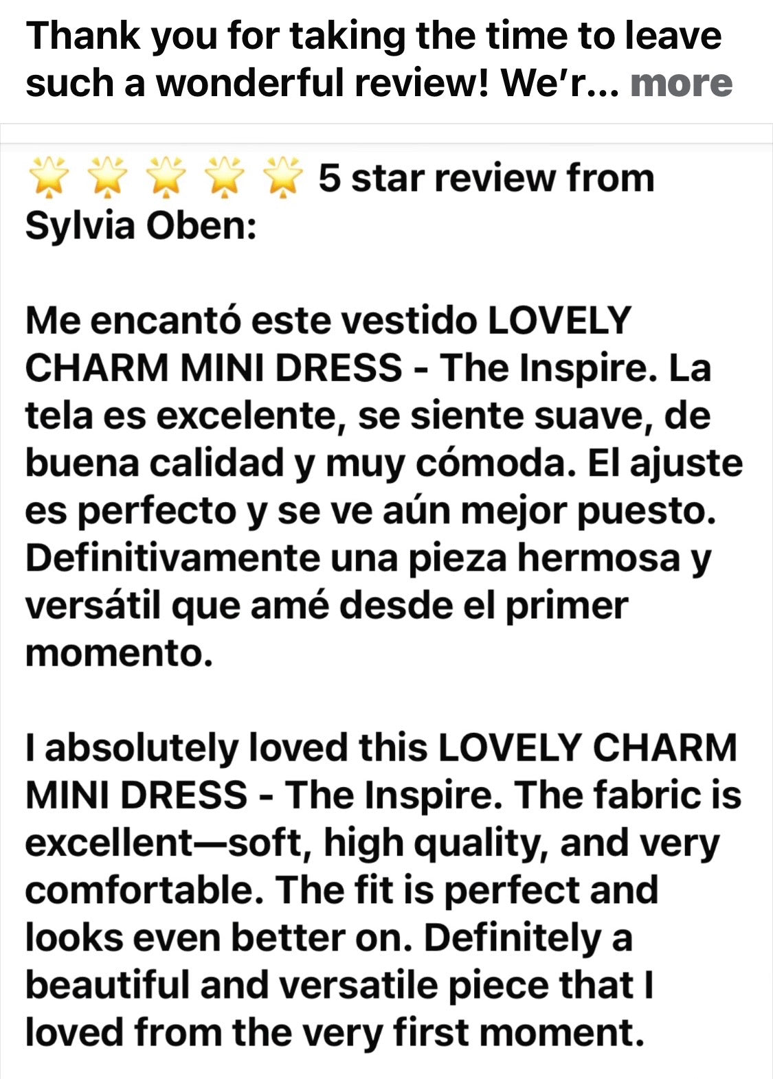 🔥LOVELY CHARM MINI DRESS