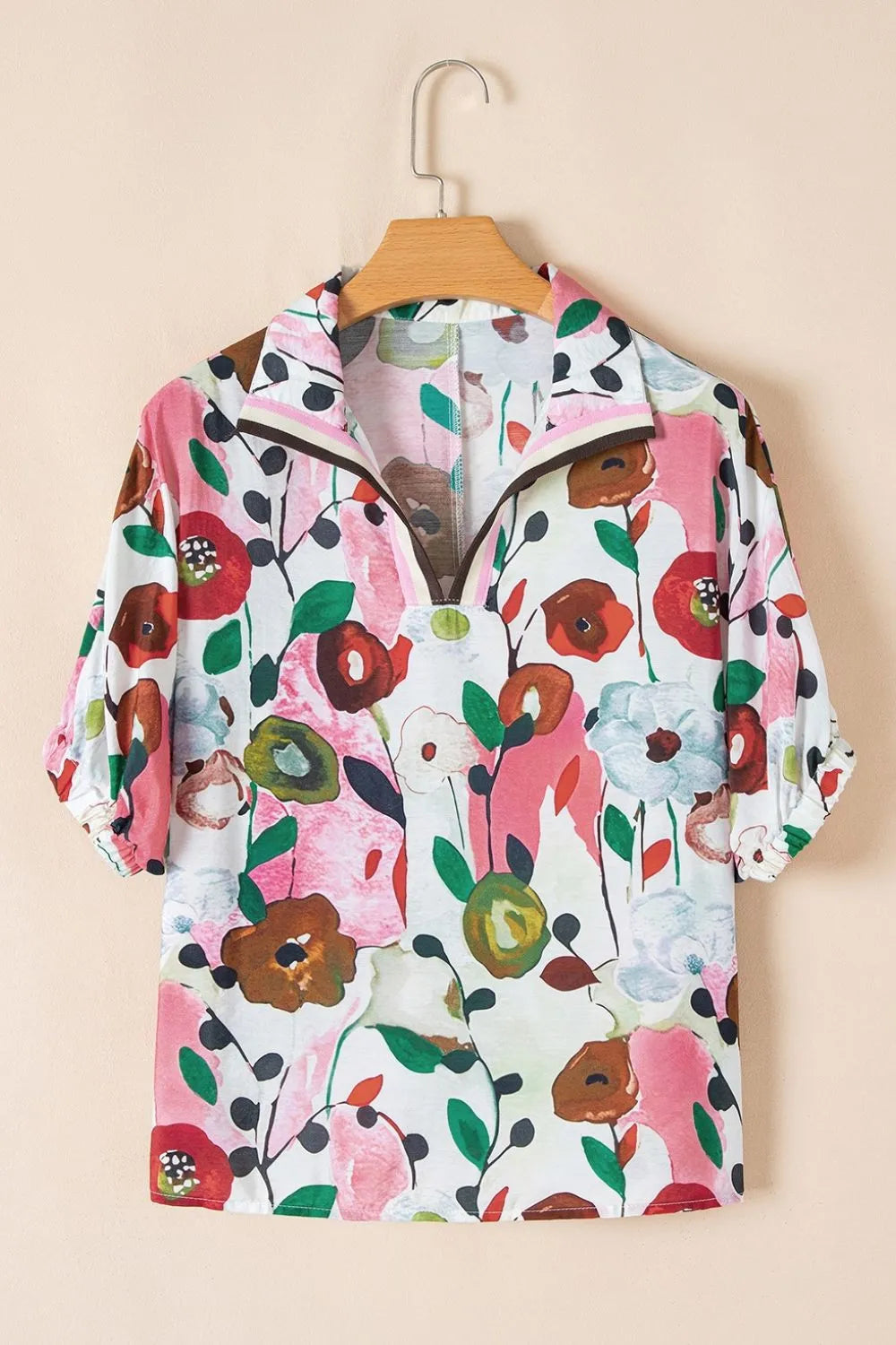 Sophia Flutter Sleeve Blouse Top