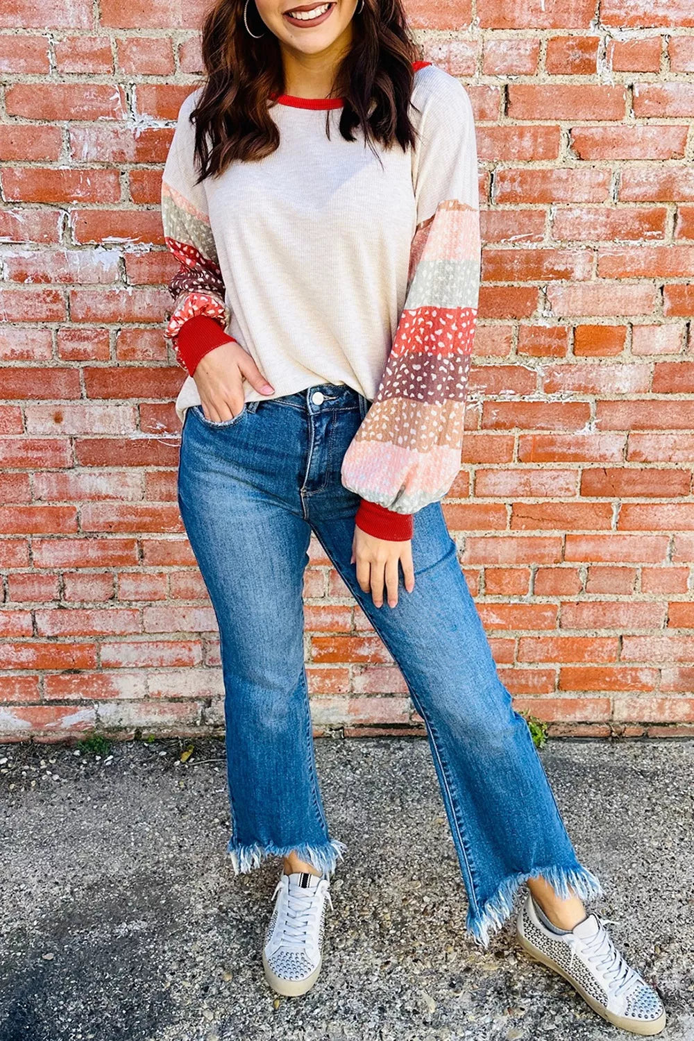 Bella Ruffle Blouse Top