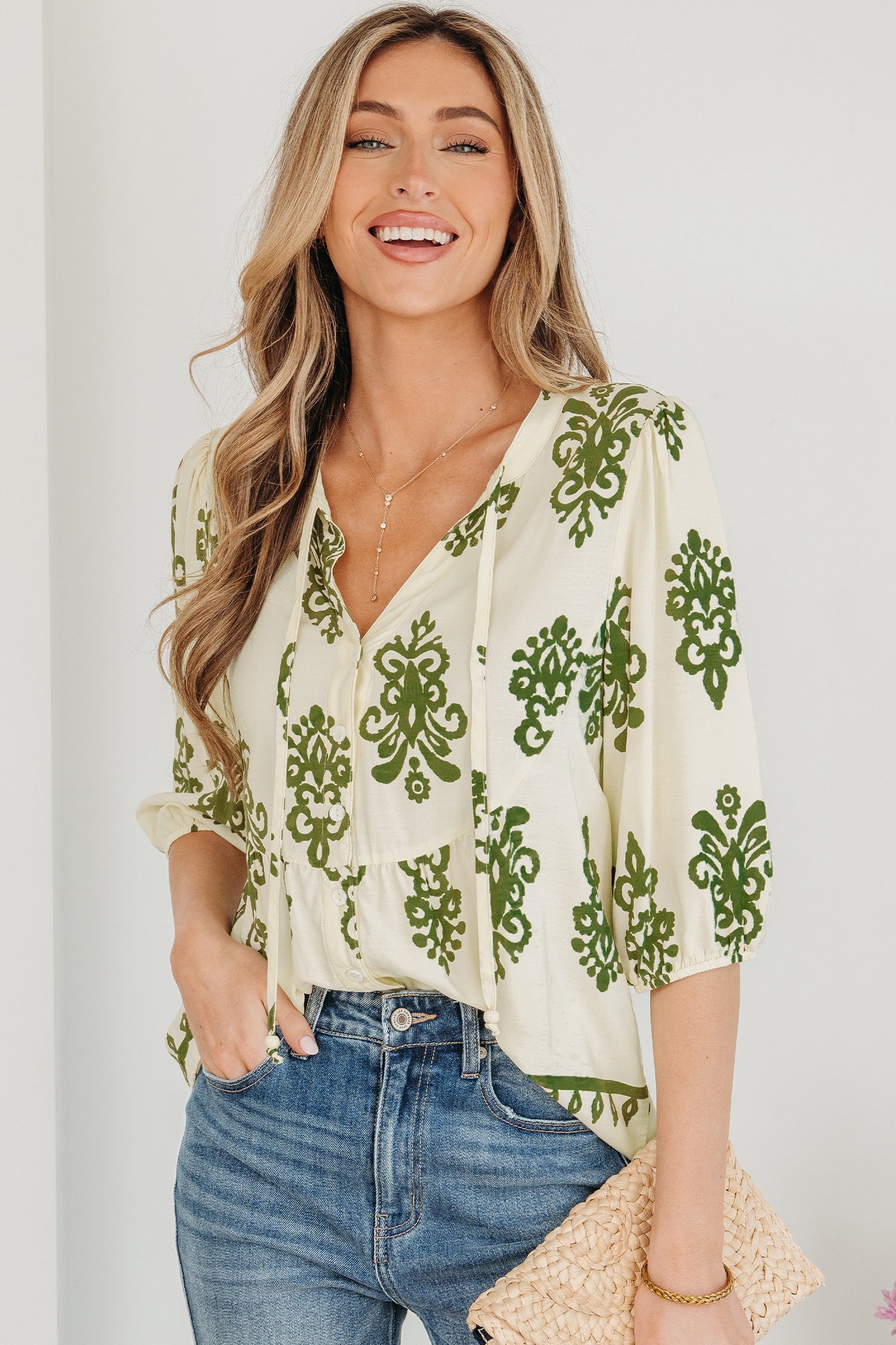Boho Chica Chic Blouse Top- The Amazing Chic Collection