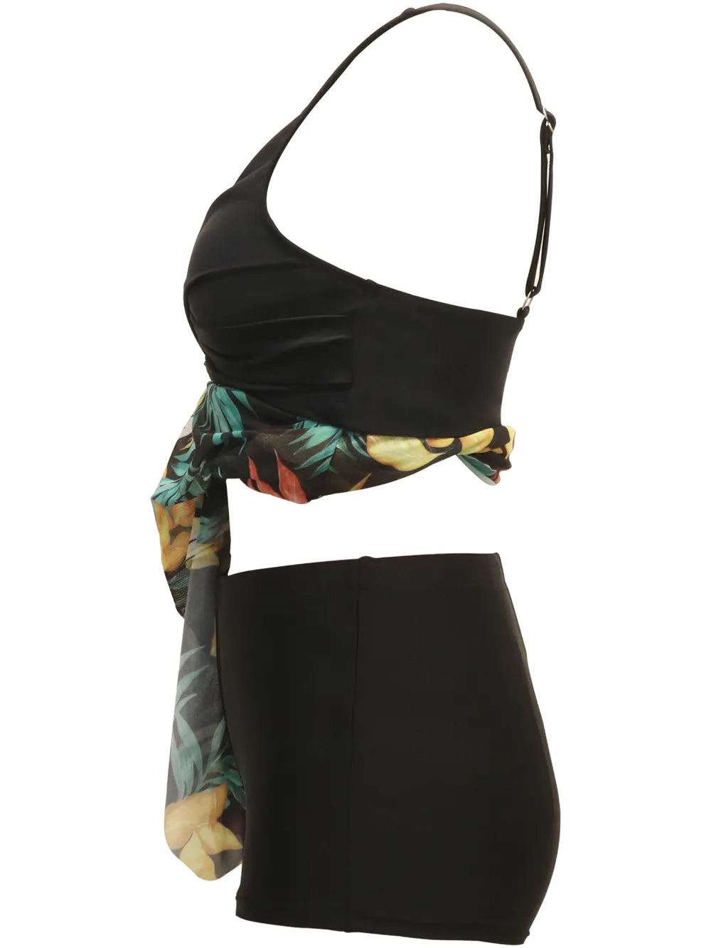 Golden Glow Two-Piece Beach Swim Set