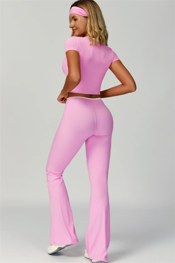 The Skyline Top & Headband Sport Set