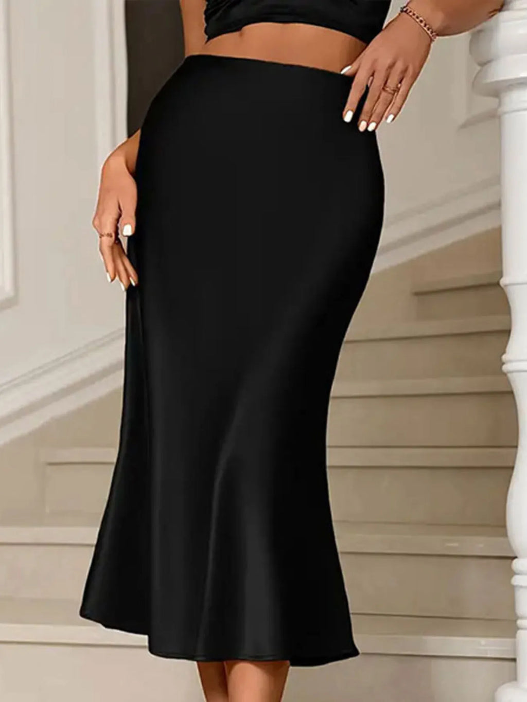 Satin Dreams Satin Skirt