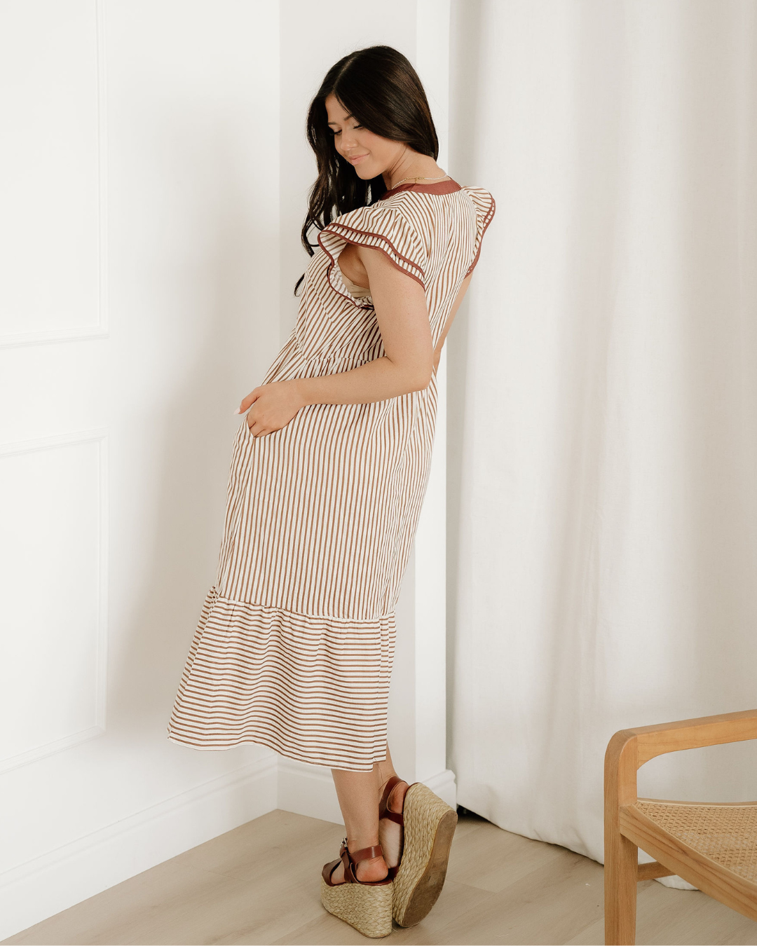 Serena Dress — The Feminine Glow Collection