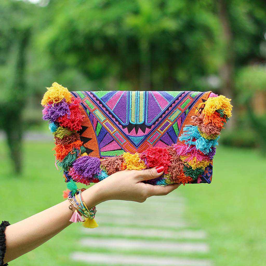 The Feminine Chic Collection Clutch Bag - Thailand