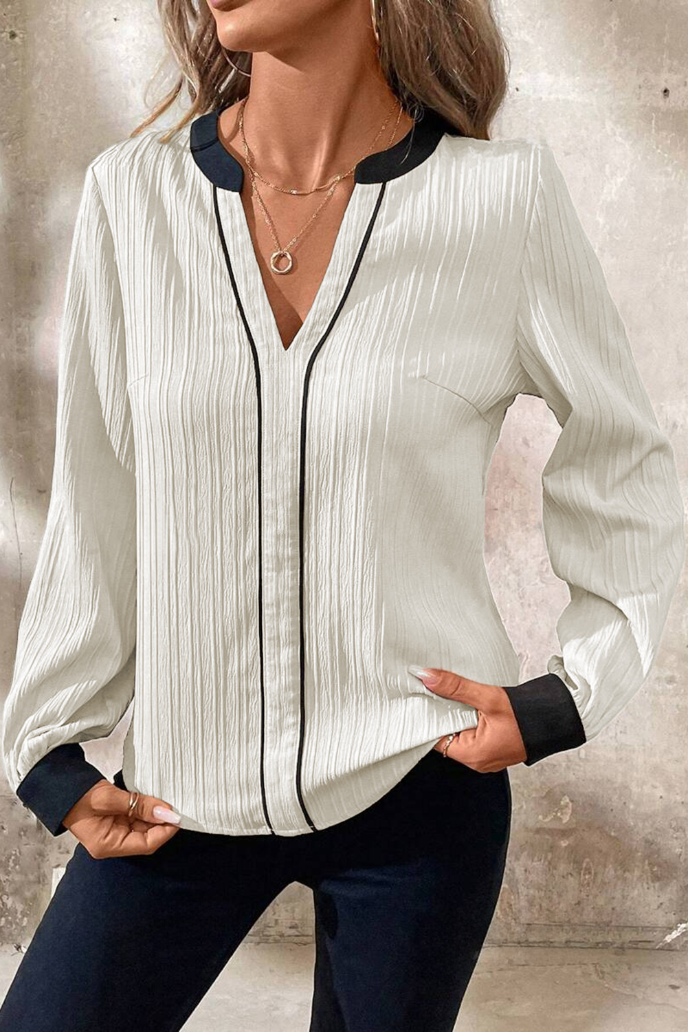 Vintage Violet Blouse Top