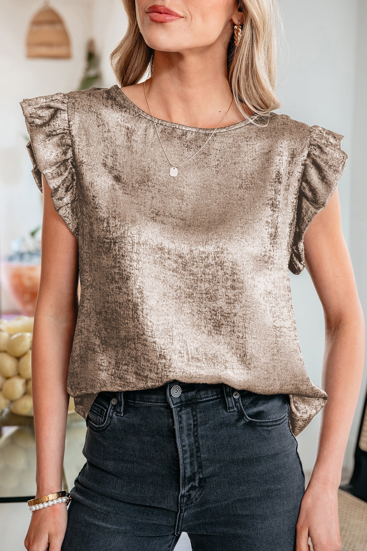 Diamond Willow Blouse Top