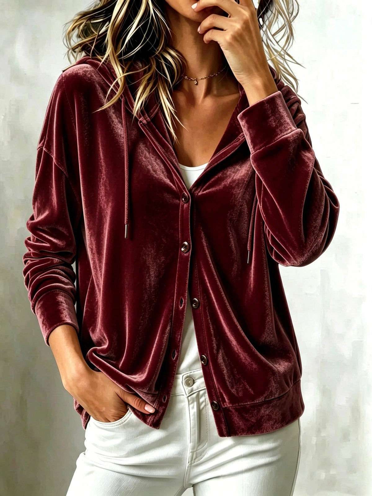 The Cozy Luxe Hooded Cardigan
