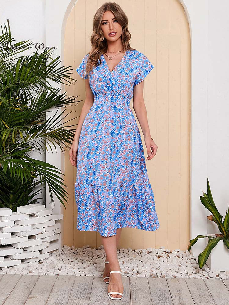 Coastal Breeze Chic Dress
