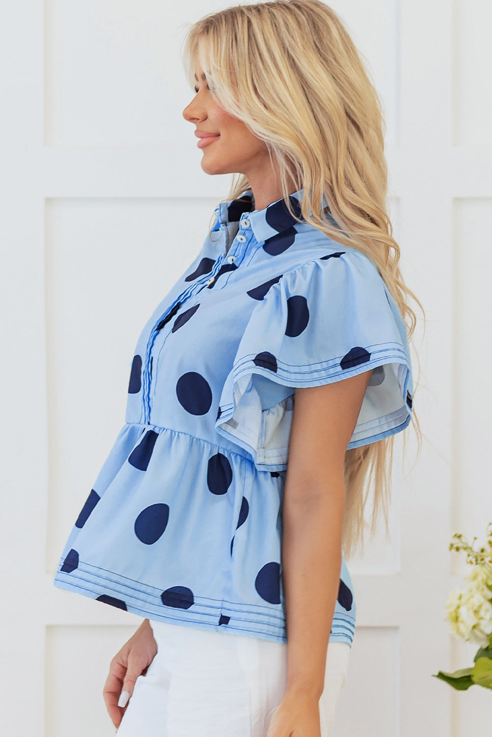Country Rose Blouse Top