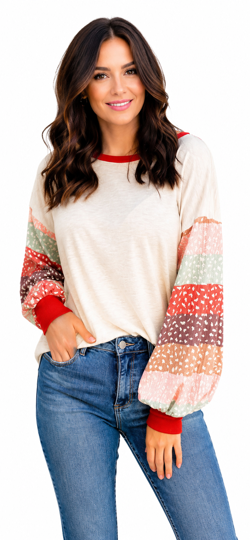 Bella Ruffle Blouse Top