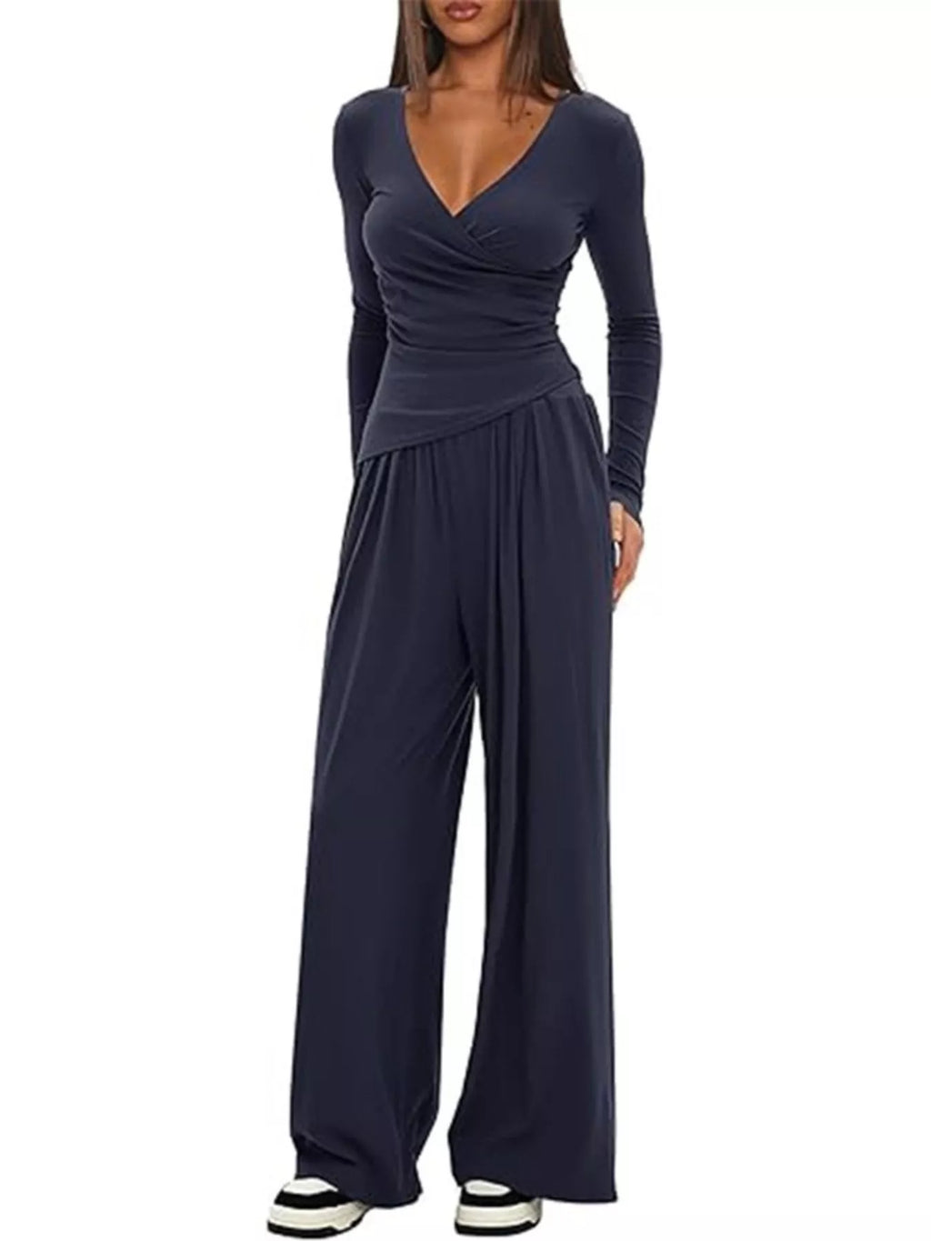 The Amara Lee Wide-Leg Lounge Set