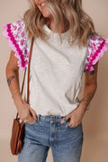 Harper Chic Ruffle Blouse Top
