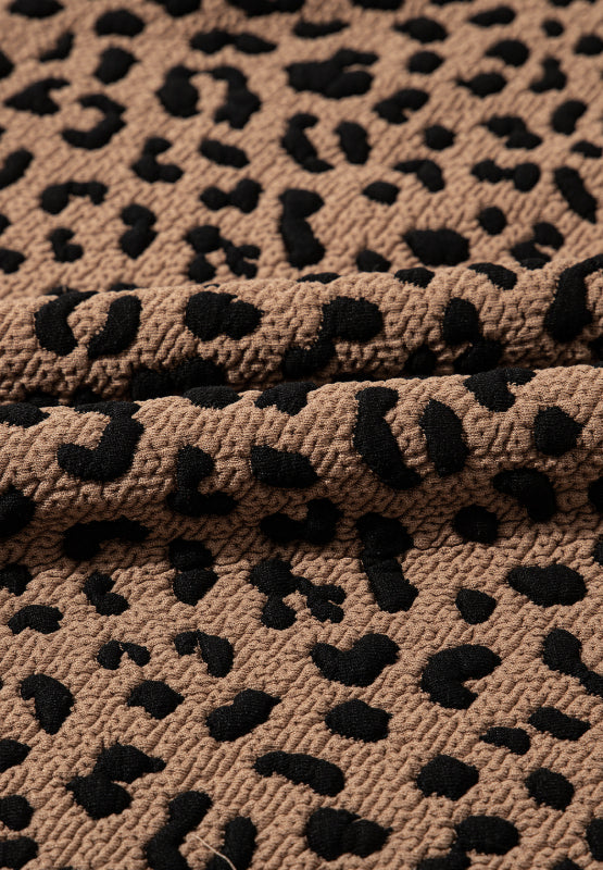 Luxe Leopard Dress-Leopard