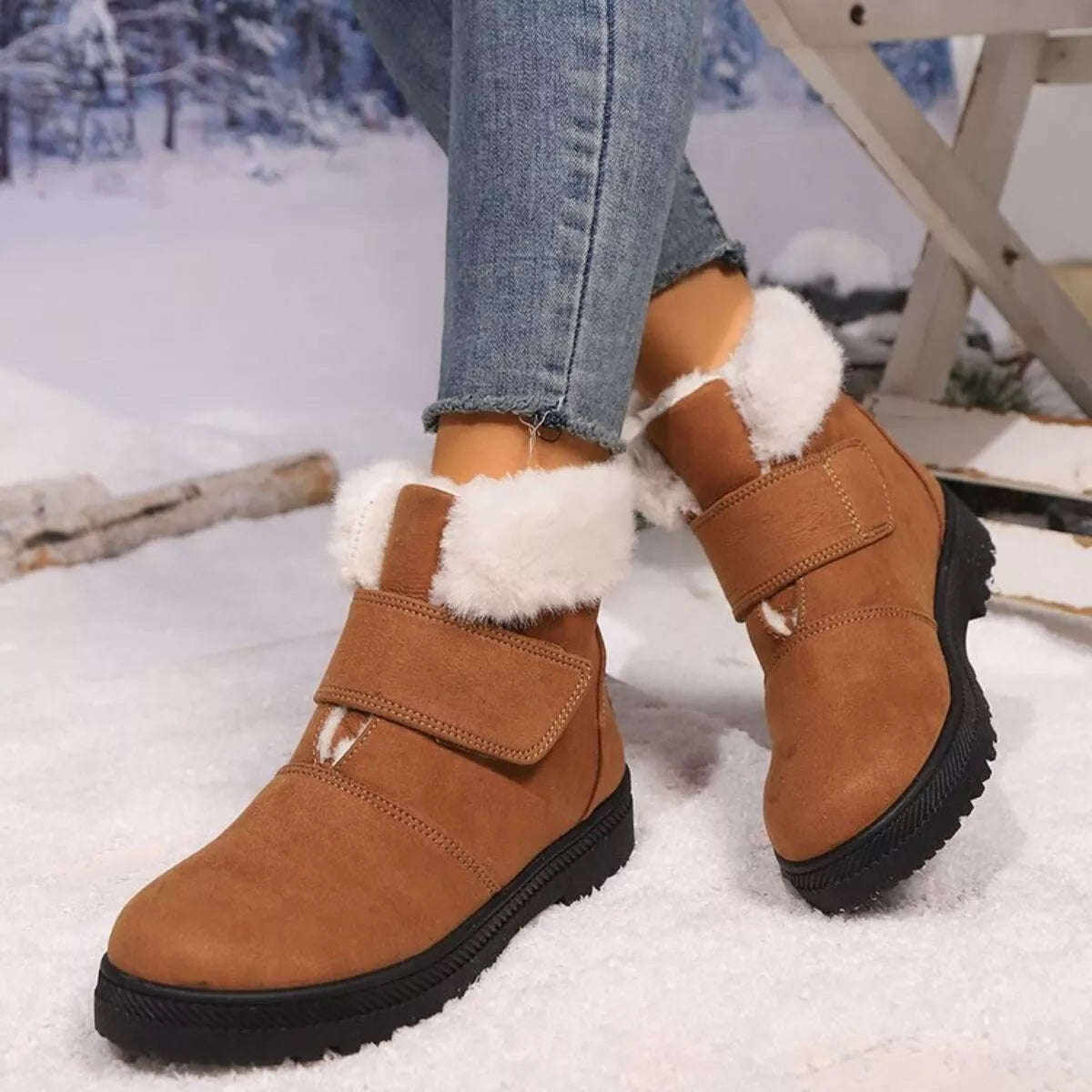 The Aspen Cozy Faux-Fur Winter Boots